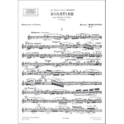 Sonatine Op 13 : Pour Hautbois (Ou Violon) & Piano